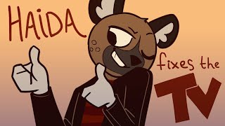 Haida Fixes The TV — Aggretsuko Animatic [upl. by Rosabella]