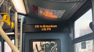 191 to Brimsdown ibus [upl. by Amluz270]