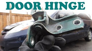 How to Replace a Car Door Hinge [upl. by Kotick639]