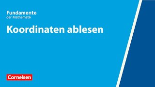 Koordinaten ablesen  Fundamente der Mathematik  Erklärvideo [upl. by Fang]