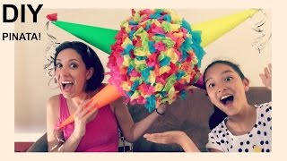 Como hacer una piñata facil diy pinata [upl. by Aivek]