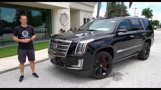 Is the 2019 Cadillac Escalade still the KING of SUVs [upl. by Anetsirhc303]