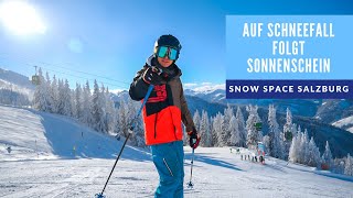 SKIING FLACHAU Snow Space Salzburg  Ski Amadé 2018 [upl. by Art514]