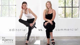 How To  Pose Like a Model  Editorial vs Commercial [upl. by Krauss]