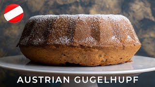 Gugelhupf Traditional Austrian Bundt Cake Recipe [upl. by Bultman]