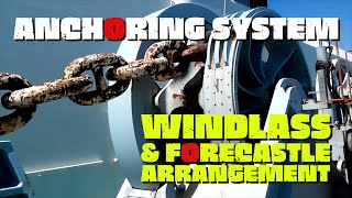 WINDLASS  ANCHORING SYSTEM  MARITIME ENGLISH [upl. by Rockey567]