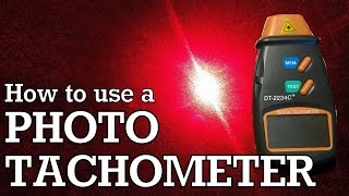 How To Use a Photo Tachometer  DT2234C Review [upl. by Cami]