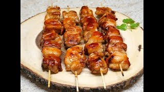 CÓMO HACER PINCHOS DE POLLO  Cómo Hacer Brocetas de Pollo [upl. by Rauch24]