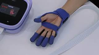 Hand Rehabilitation Robotic Gloves XFT2005A [upl. by Einaffets]