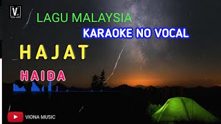 HAJAT  HAIDA  Karaoke No Vocal [upl. by Illah]