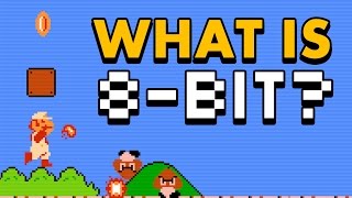 WHAT IS 8BIT  What are 8bit graphics anyway [upl. by Srednas]