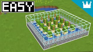 Fully Automatic Cactus Farm  Minecraft Building Tutorial Easy [upl. by Dulcie93]