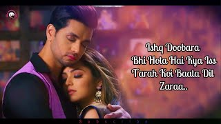 Lyrics  Silsila Badalte Rishton Ka  Title Track Full Song  Duet Version Drashti  Serial Songs [upl. by Zeitler]