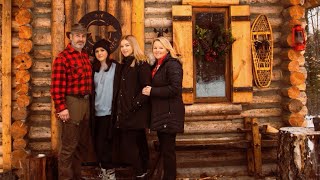 A Family Christmas at a Log Cabin in Canada [upl. by Artened239]