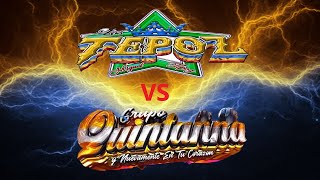 MIX Grupo Quintanna VS Grupo Los Tepoz  2021  Cumbia Sonidera  Tlaxcala VS Puebla [upl. by Waxman]