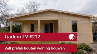 212 Zelf prefab houten woning bouwen [upl. by Francisco301]