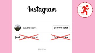 Supprimer la connexion à un compte Instagram compte mémorisé sur son profil [upl. by Wertheimer]