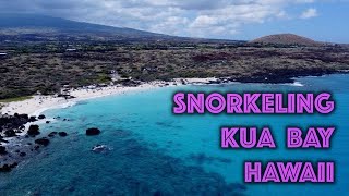 Snorkeling Review  Kua Bay Hawaii Big Island [upl. by Brenden208]