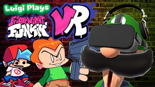 FRIDAY NIGHT FUNKIN IN VR  Luigi Plays FRIDAY NIGHT FUNKIN VR [upl. by Grenville]