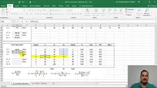 Medidas de tendencia central y dispersión en Excel [upl. by Skell]