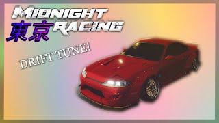 Drift S15 TUNE  Midnight Racing Tokyo Roblox [upl. by Slaby837]