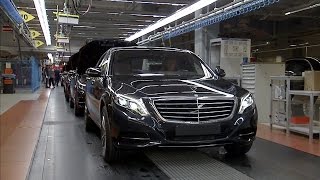 MercedesBenz SClass Production at the Sindelfingen plant [upl. by Drummond]