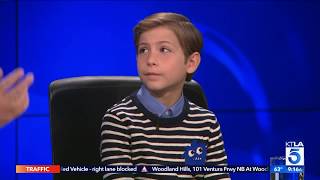 Jacob Tremblay Reveals Why he Pursued his Part in quotWonderquot [upl. by Johnath]