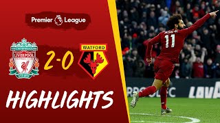 Liverpool 20 Watford  Salahs sensational double sees off Watford  Highlights [upl. by Boles]