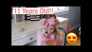 Makeup Tutorial By An 11 Year Old [upl. by Ennayoj]