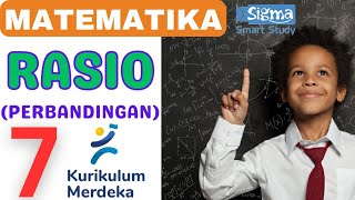 RASIO PERBANDINGAN MATEMATIKA KELAS 7 SMP [upl. by Graham468]