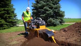 RTX200 Pedestrian Trencher  Vermeer Utility Equipment [upl. by Feeley]