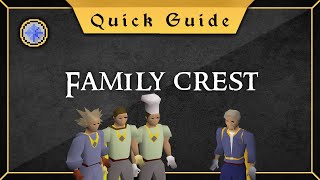 Quick Guide Family crest [upl. by Nerine]