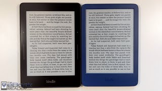 New Kindle for 2022 Screen Comparison Review [upl. by Ahsac940]