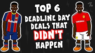 Deadline Day transfers that DIDNT happen ► OneFootball x 442oons [upl. by Coffin]