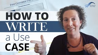 How to Write a Use Case [upl. by Paolina]