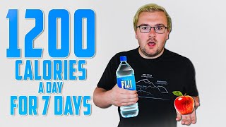 Eating 1200 CALORIES A Day For 7 Days And This Is What Happened [upl. by Nautna983]