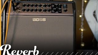 BOSS Acoustic Singer Pro amp Live Amplifiers  NAMM 2017 [upl. by Lachus]