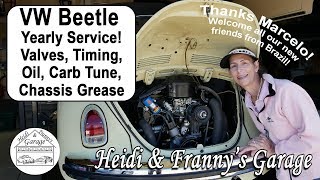 VW Beetle Full Yearly Service Tune Up DIY Easy [upl. by Lydia105]