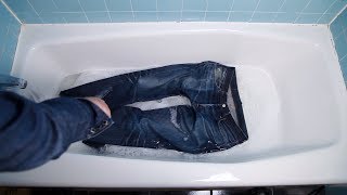 How to Wash Your Jeans  The Complete Raw Denim Guide [upl. by Rosetta]