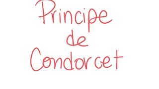 Principe de Condorcet [upl. by Wachtel]