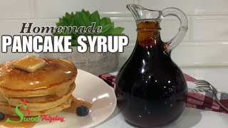 How To Make Maple Syrup At Home  How To Make Pancake Syrup  Homemade Maple Flavored Syrup Recipe [upl. by Lea333]