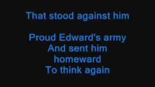 Flower of Scotland singalong lyrics [upl. by Schwarz]