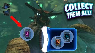 Subnautica  ALL TABLET LOCATIONS Purple Orange Blue [upl. by Aylat]