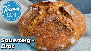 Das perfekte Brot backen  mit Sauerteig [upl. by Jamilla970]