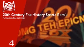 20th Century Fox History Sparta Remix [upl. by Ahseenak432]