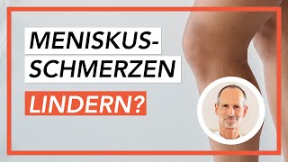 MeniskusSchmerzen Diese Übungen könnten WIRKLICH helfen [upl. by Saitam]