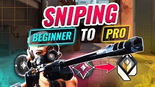 4 Levels of SNIPING Beginner to Pro  Valorant [upl. by Issim826]