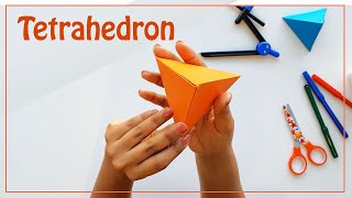 How to Make a Tetrahedron [upl. by Scandura]