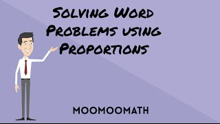 Math Proportion word problems [upl. by Nnayllehs]