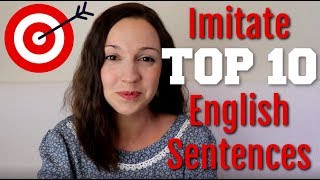 How to Pronounce TOP 10 English Sentences [upl. by Jasik]